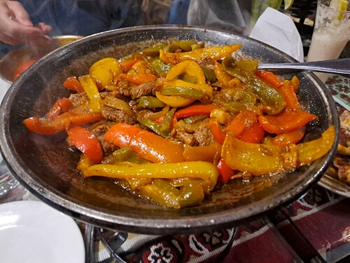 Lunch at Beyond Wadi Rum Camp in Wadi Rum